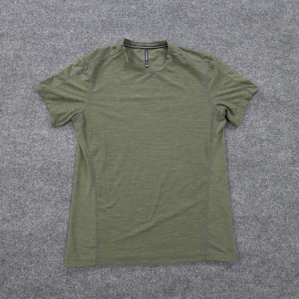 Ten Thousand Shirt Mens Small Green The Versatile Shirt Performance Gym Training